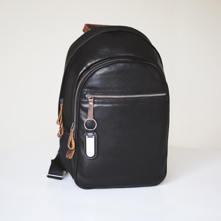 Genuine Leather Rucksack - Lantern Space